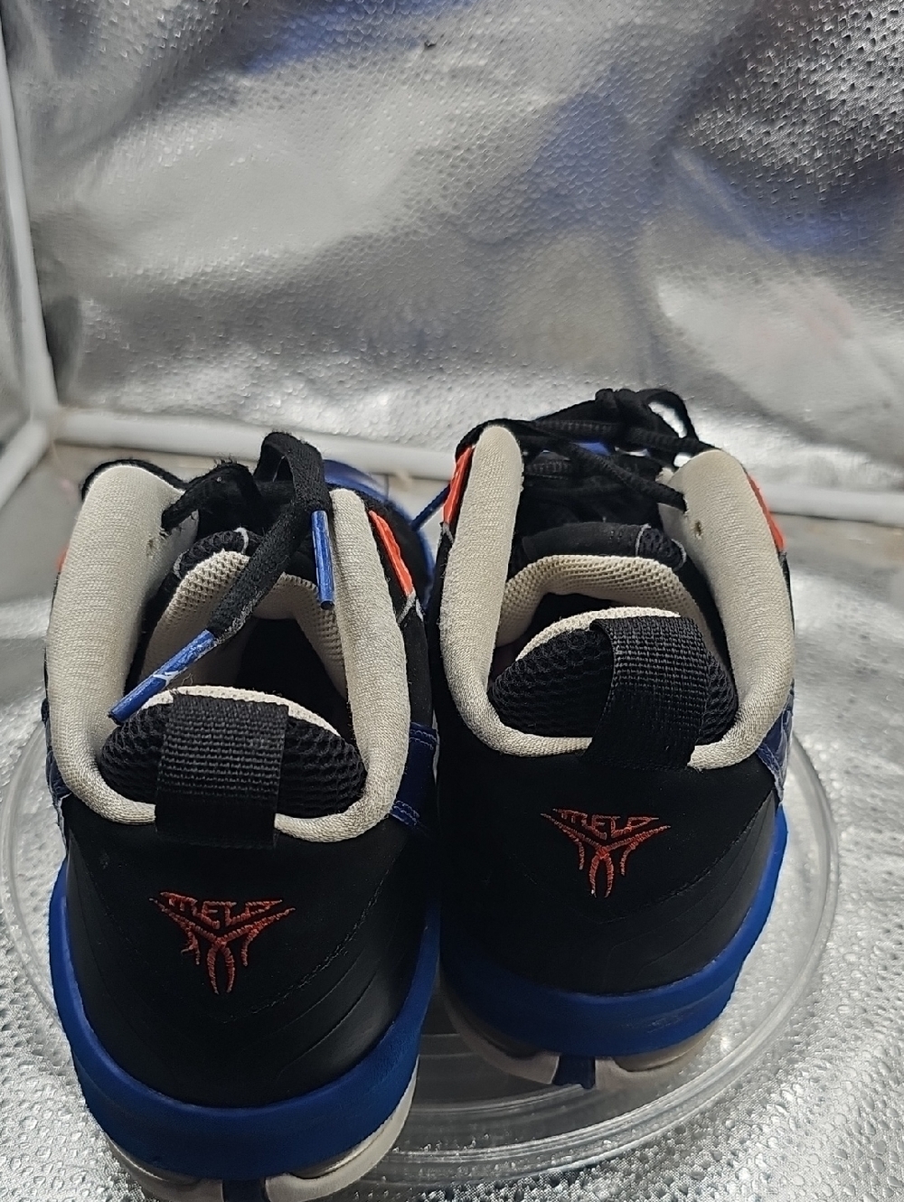 P Blue And Black Shoe Sz 9 Jordans - Picture 3 of 5